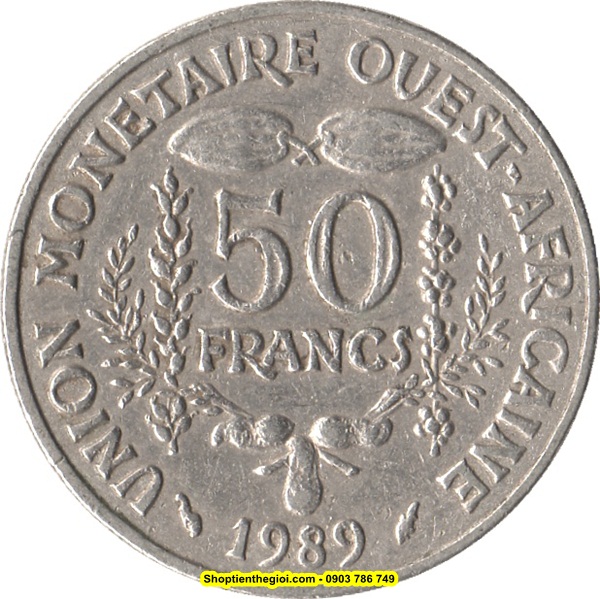 Xu West African States - Tây Phi 50 Francs 1972-2014  -  SP002191