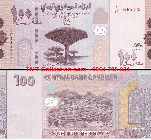 Yemen 100 Rials 2019 UNC - SP001568