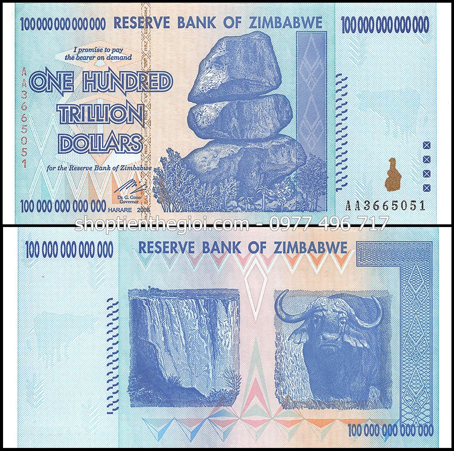 Zimbabwe 100 Nghìn Tỷ