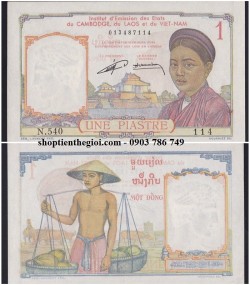 1 Piastre 1953 Gánh Dừa