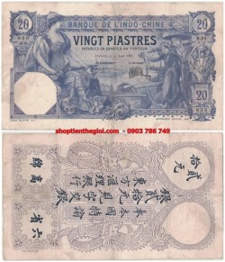 20 Piastre 1920 Thành Thái Sài Gòn