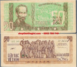 50 đồng 1949 Bác Hồ Cười