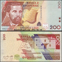 Albania 200 Leke 2012 UNC