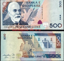 Albania 500 Leke 2012 UNC