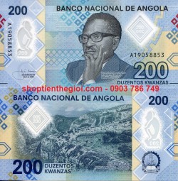 Angola 200 Kwanzas 2020 UNC Polyme - SP001883