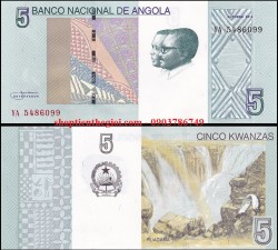 Angola 5 Kwanzas 2017 UNC