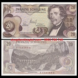 Austria - Áo 20 schilling 1967 Cũ (tờ) - SP006124