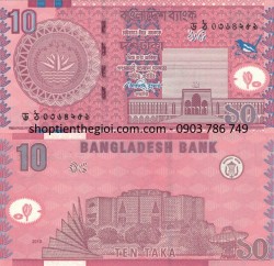 Bangladesh 10 Taka 2010 UNC - SP001451