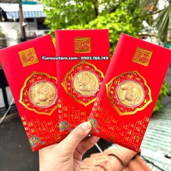 Bao Lì Xì Hình Con Ngựa Cute Mạ Vàng - SP008295