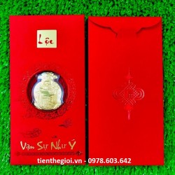 Bao Lì Xì Lộc Ông Thần Tài Mạ Vàng VIP - SP007127