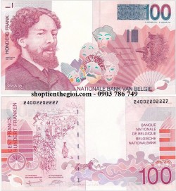 Belgium-Bỉ 100 Francs 1995 UNC