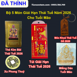 Bộ 5 Món Giải Hạn Thái Tuế Năm 2026 Cho Tuổi Mão - SP008236