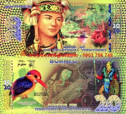 Borneo 20 Francs 2014 UNC - SP006142