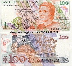 Brazil 100 Cruzeiros 1990 UNC - SP001692