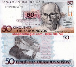 Brazil 50 Cruzados 1990 UNC - SP001680