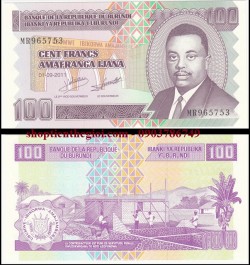 Burundi 100 Francs 2011 UNC