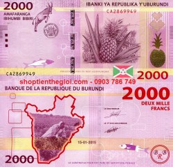 Burundi 2000 Francs 2015 UNC - SP001889