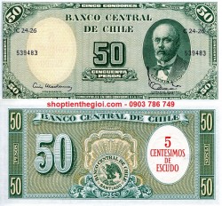 Chile 50 Pesos 1960 UNC - SP001858