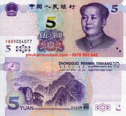 China - Trung Quốc 5 Yuan 2020 UNC - SP006199