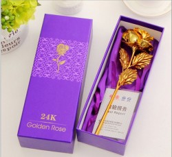 combo 1 Hoa hồng mạ vàng 24k