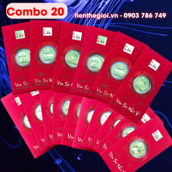 Combo 20 Bao Lì Xì Lộc Con Rắn Mạ Vàng Cute VIP - SP007146