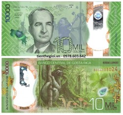 Costa Rica 10.000 Mil Colones 2021 UNC Polyme - SP007610