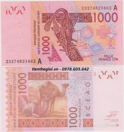 Cote d'Ivoire - Bờ Biển Ngà - CFA 1000 Francs 2003 UNC - SP007527