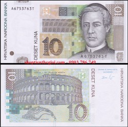 Croatia 10 Kuna 2012 UNC