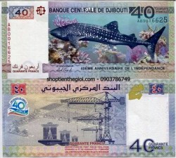 Dijibouti 40 Francs 2018 UNC - TT000344