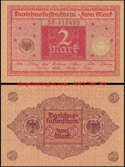 Germany - Đức 2 Mark 1920 UNC