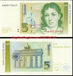 Germany - Đức 5 Mark 1991 UNC