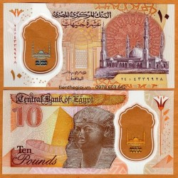 Egypt - Ai Cập 10 Pounds 2022 UNC Polyme - SP001870