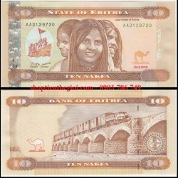 Eritrea 10 Nakfa 2012 UNC