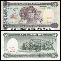 Eritrea 5 Nakfa 1997 UNC