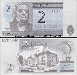 Estonia 2 Krooni 1992 UNC