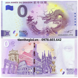 EU 0 Euro lưu niệm năm con rồng 2024 - SP007715