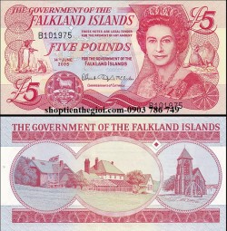 Falkland 5 pounds 2005 UNC