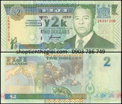 Fiji 2 Dollars 2000 UNC - SP006145