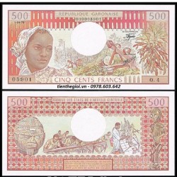 Gabon 500 Francs 1978 UNC - SP007269