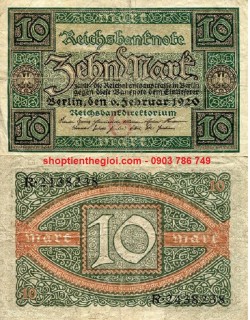 Germany - Đức 10 Mark 1920 VG - SP006110