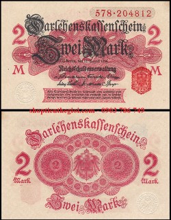 Germany - Đức 2 Mark 1914 UNC