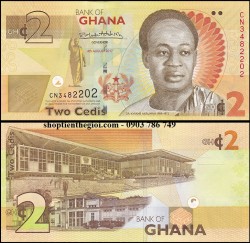 Ghana 2 Cedis 2017 UNC