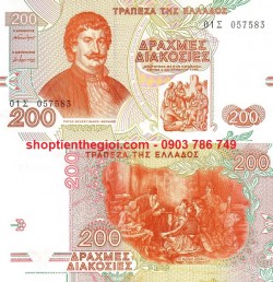 Greece - Hy Lạp 200 Drachmai 1996 UNC (tờ) - SP006079