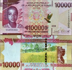 Guinea 10000 franc 2018