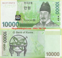 Hàn Quốc 10000 Won 2007 UNC