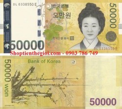 Hàn Quốc 50000 Won 2007 UNC