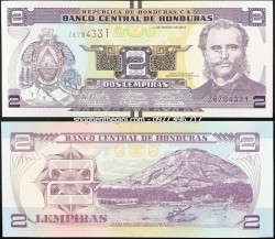 Honduras 2 Lempira 2006 UNC