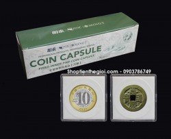 Hộp 20 Capsule Vuông Đựng Xu