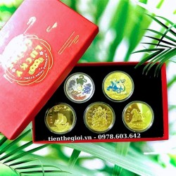 Hộp Quà Tặng Phong Thuỷ Xu May Mắn - SP006315