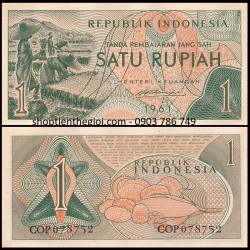 Indonesia 1 Rupiah 1961 UNC - SP006044